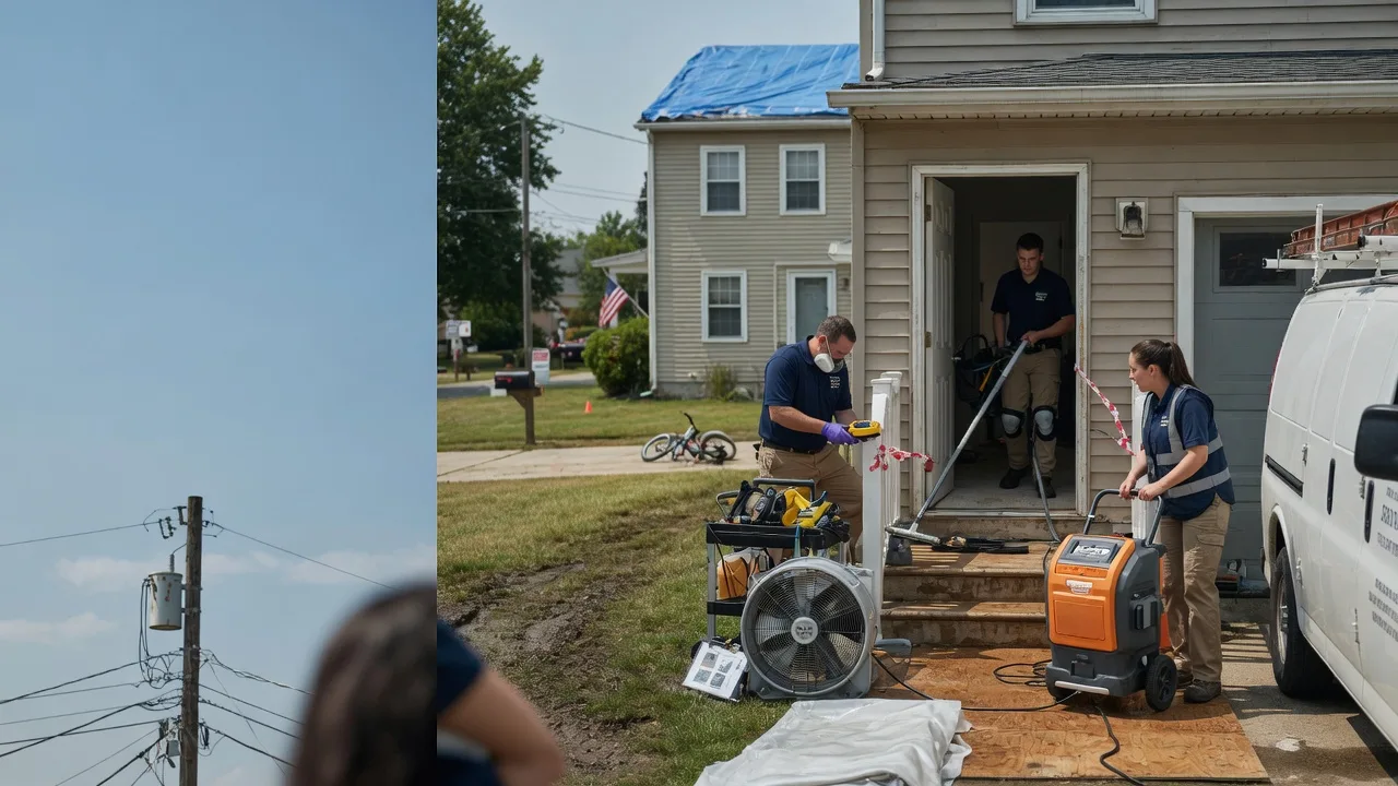 Water Damage Repair in Little Hocking, OH near me